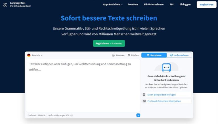 LanguageTool - Die Professionelle Korrektur Für Deine Texte